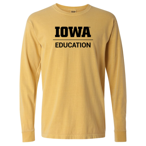 Comfort Colors Ringspun Long Sleeve Tee -- Mustard