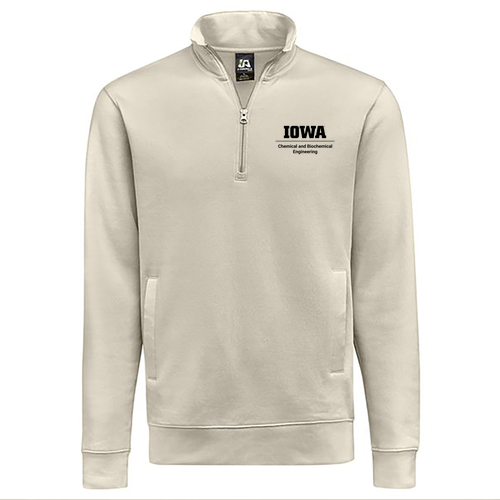J America BTB Fleece 1/4 zip -- Oyster