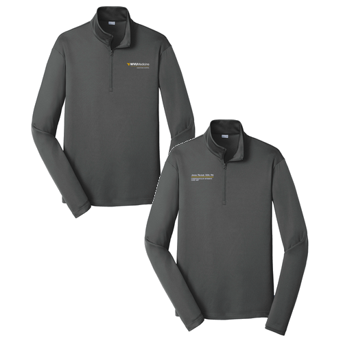 Sport-Tek PosiCharge Competitor Quarter Zip Pullover -- Iron Grey