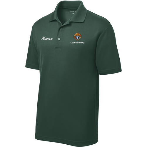 Sport-Tek PosiCharge RacerMesh Polo -- Dark Forest Green