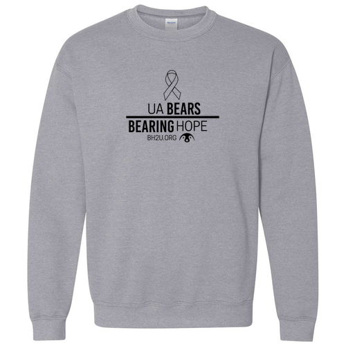 Gildan Heavy Blend Crew Neck Sweatshirt -- Sport Grey