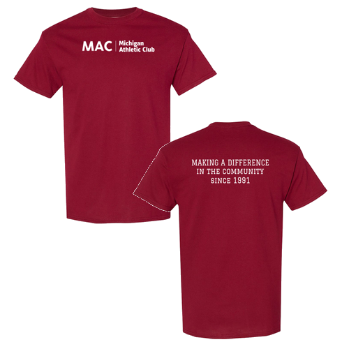 Gildan Heavy Cotton Basic T-Shirt -- Garnet