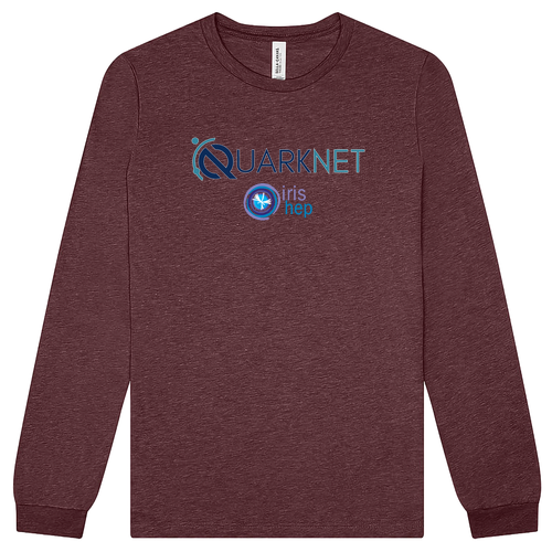 CMS Maroon Triblend Long Sleeve Tee
