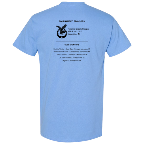 Adult Gildan Heavy Cotton Basic T-Shirt -- Carolina Blue