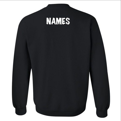 Gildan Heavy Blend Crewneck -- Black
