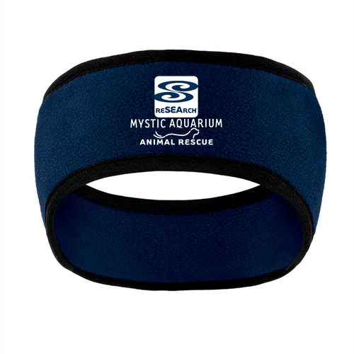 Mystic Aquarium Animal Rescue Program Fleece Headband (Navy)