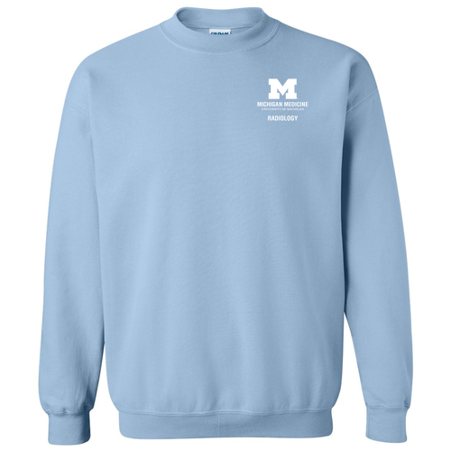 Mens/Unisex Gildan Heavy Blend Crew Neck Sweatshirt -- Light Blue