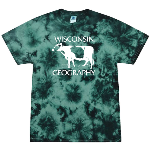 Tie-Dye Crystal Wash T-Shirt -- Crystal Jade