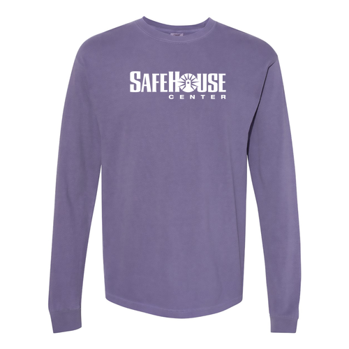 Comfort Colors Heavyweight Long Sleeve T-Shirt -- Grape