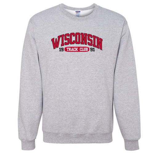 Wisconsin Track Club Sweatshirt— Ash