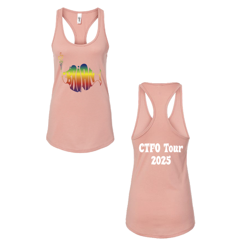 Next Level Ladies Ideal Racerback Tank -- Desert Pink