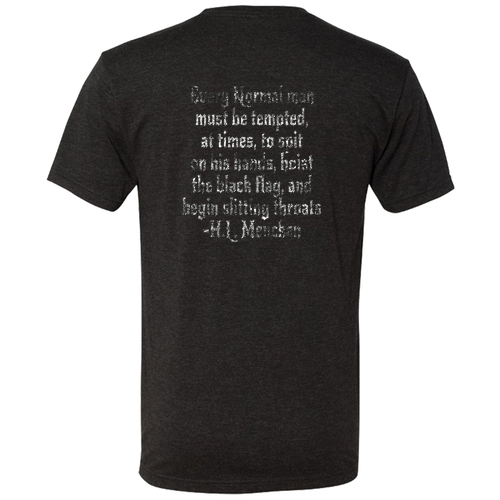 Next Level Mens TriBlend Tee -- Black mutiny tee
