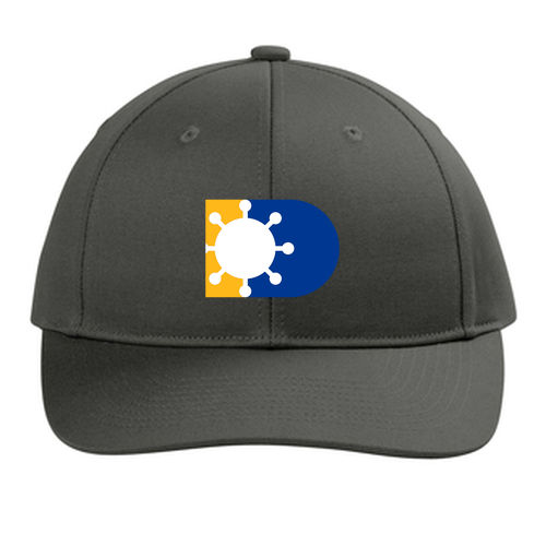 Port Authority Snapback Hat -- Grey Steel