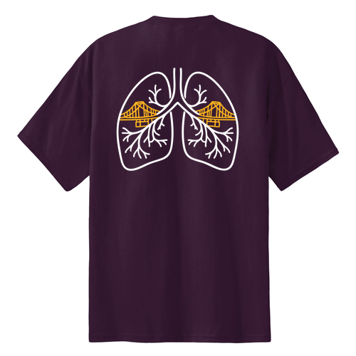 Port and Company Basic T-Shirt -- Eggplant