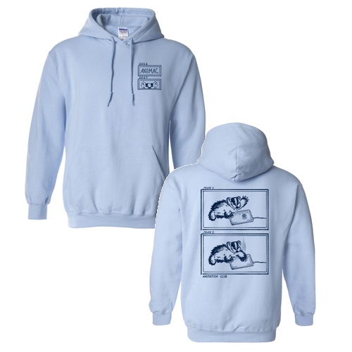 Gildan Heavy Blend Hooded Sweatshirt -- Light Blue