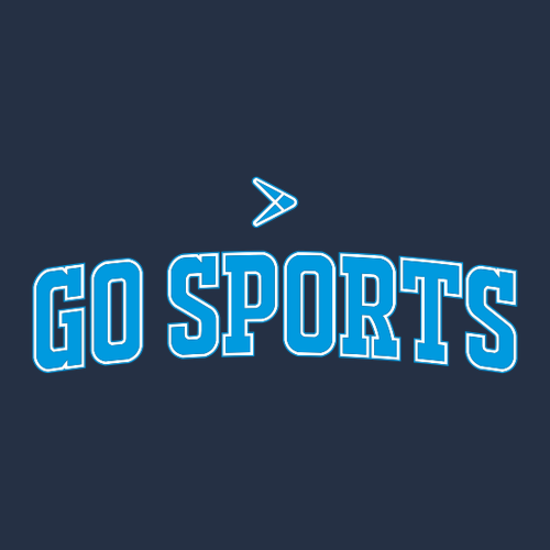 Go Sports T-Shirt Blue Print