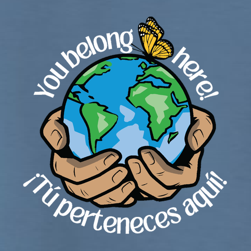 Gildan Heavy Blend Hooded Sweatshirt -- Indigo Blue