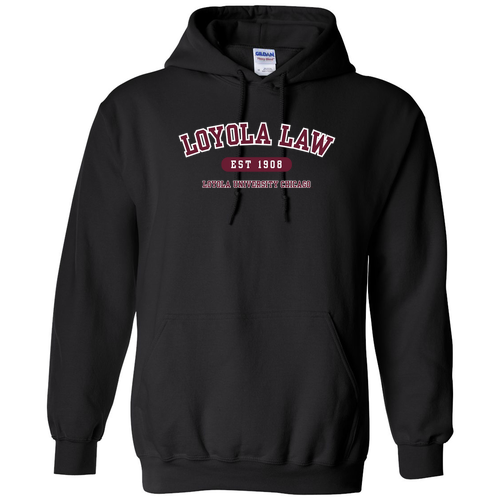 Loyola Law Hoodie -- Black