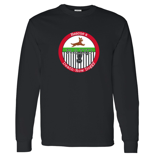 Gildan Heavy Cotton Longsleeve Basic T-Shirt -- Black