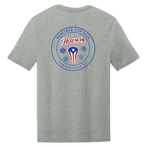 [HIDE] HERITAGE CUP Blend Tee -- Light Heather Grey