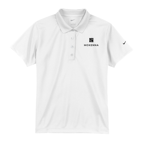 Nike Golf Ladies Dri-Fit Classic Polo -- White