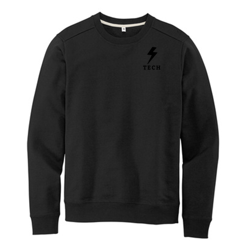 District Re-Fleece Crew -- Black