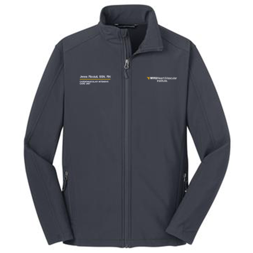Port Authority Core Soft Shell Jacket -- Battleship Grey