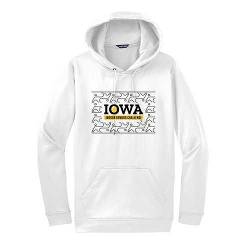 Sport-Tek Fleece Hooded Pullover -- White