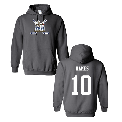 Gildan Heavy Blend Hooded Sweatshirt -- Charcoal