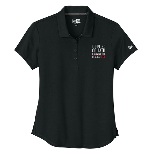 New Era® Women’s Power Polo -- Black