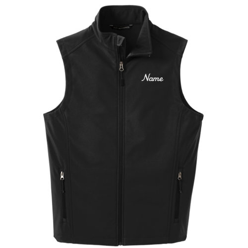 Port Authority Core Soft Shell Vest -- Black