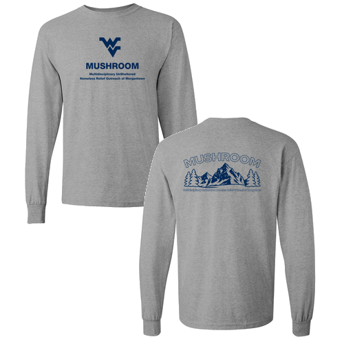 Gildan Heavy Cotton Longsleeve Basic T-Shirt -- Sport Grey