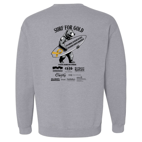 Gildan Heavy Blend Crew Neck Sweatshirt --- Sport Grey