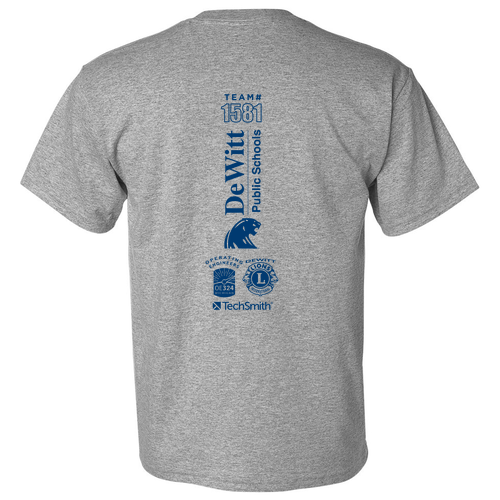 Gildan DryBlend 50/50 T-Shirt -- Sport Grey