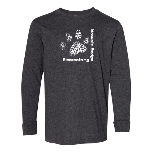 Youth Long Sleeve Tee -- Vintage Smoke