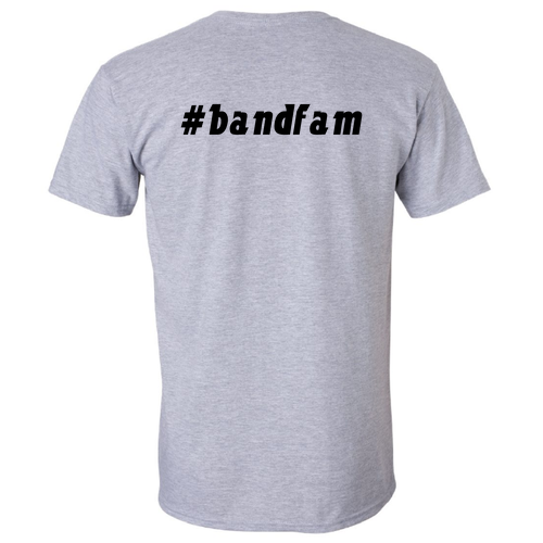 Gildan Softstyle #bandfam Shirt Sport Grey