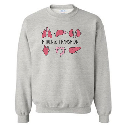 Gildan Heavy Blend Crew Neck Sweatshirt -- Ash