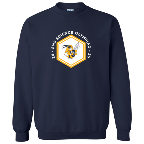 Mens/Unisex Gildan Heavy Blend Crew Neck Sweatshirt -- Navy