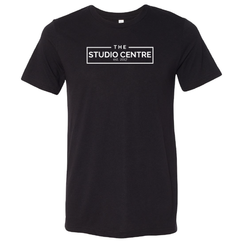Boys Dance Too Mens/Unisex Bella Canvas Triblend Short Sleeve T-Shirt -- Solid Black