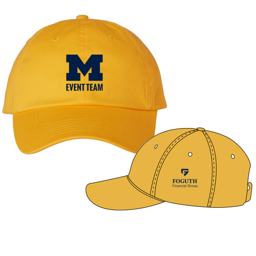 Valucap Bio-Washed Unstructured Hat -- Gold