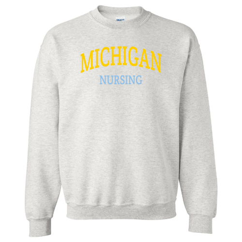 DryBlend Crew Neck Sweatshirt -- Ash