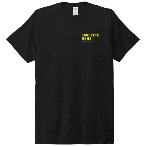 Allmade Unisex Tri-Blend Tee (Track List) -- Deep Black