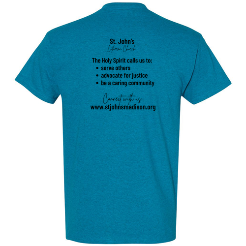 Gildan Heavy Cotton Basic T-Shirt -- Antique Sapphire