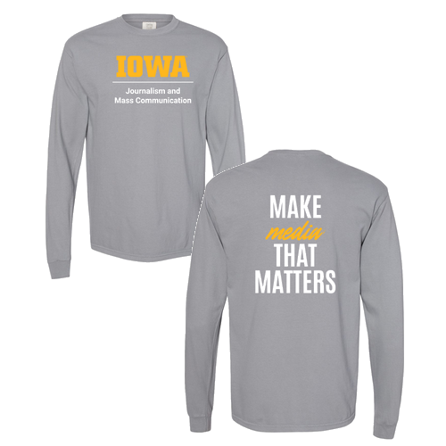 Comfort Colors Ringspun Long Sleeve Tee -- Granite