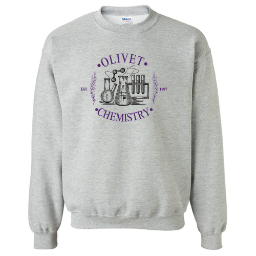 Gildan Heavy Blend Crew Neck Sweatshirt -- Sport Grey