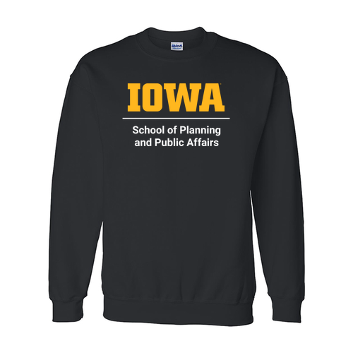 Gildan DryBlend Crew Neck Sweatshirt -- Black