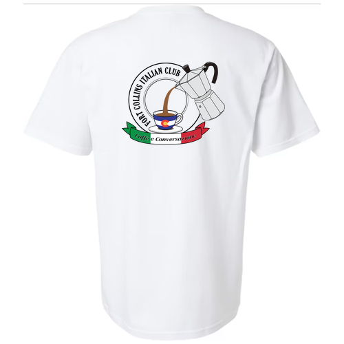 60/40 Cotton/Poly CVC T-shirts -- Men’s styling -- White