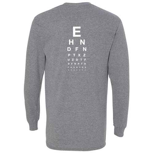 Gildan Heavy Cotton Longsleeve Basic T-Shirt -- Graphite Heather