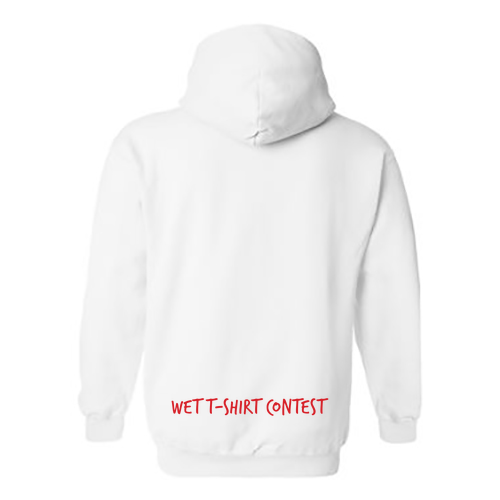 Gildan Heavy Blend Hooded Sweatshirt -- White