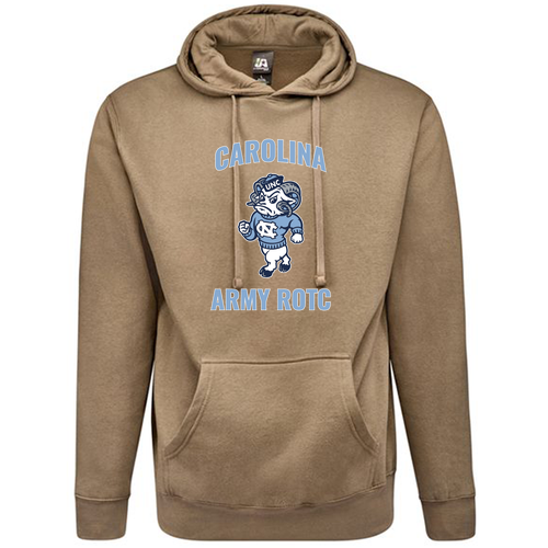 J America Unisex BTB Fleece Hooded Sweatshirt -- Desert